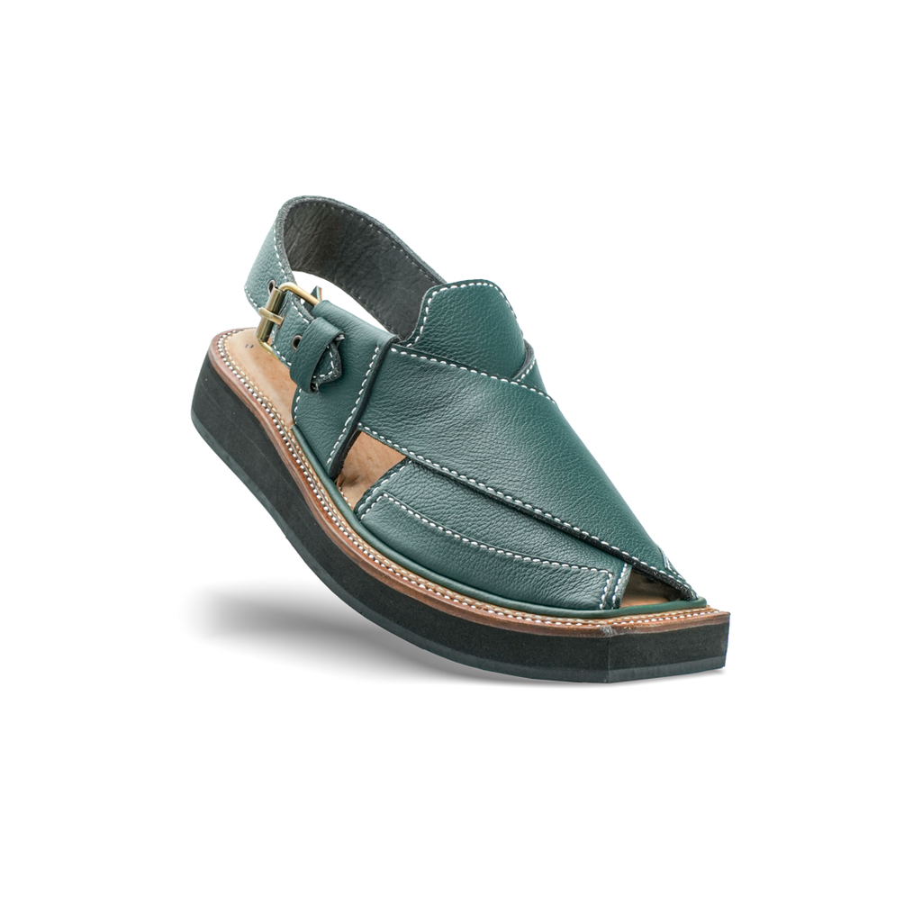 Premium Wazir (Kaptan) by KHAN THE BRAND, featuring intricate design and traditional craftsmanship in a close-up view.
