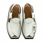 Alamzeb White Feather made-to-order by KHAN THE BRAND, featuring intricate white feather embroidery on traditional fabric.