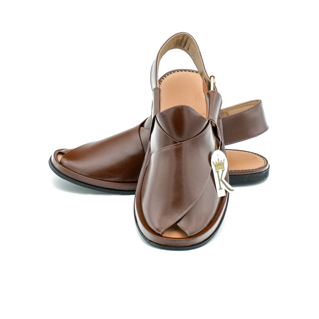 Razmak being stylish footwear by KHAN THE BRAND, featuring modern design and vibrant colors in a close-up shot.