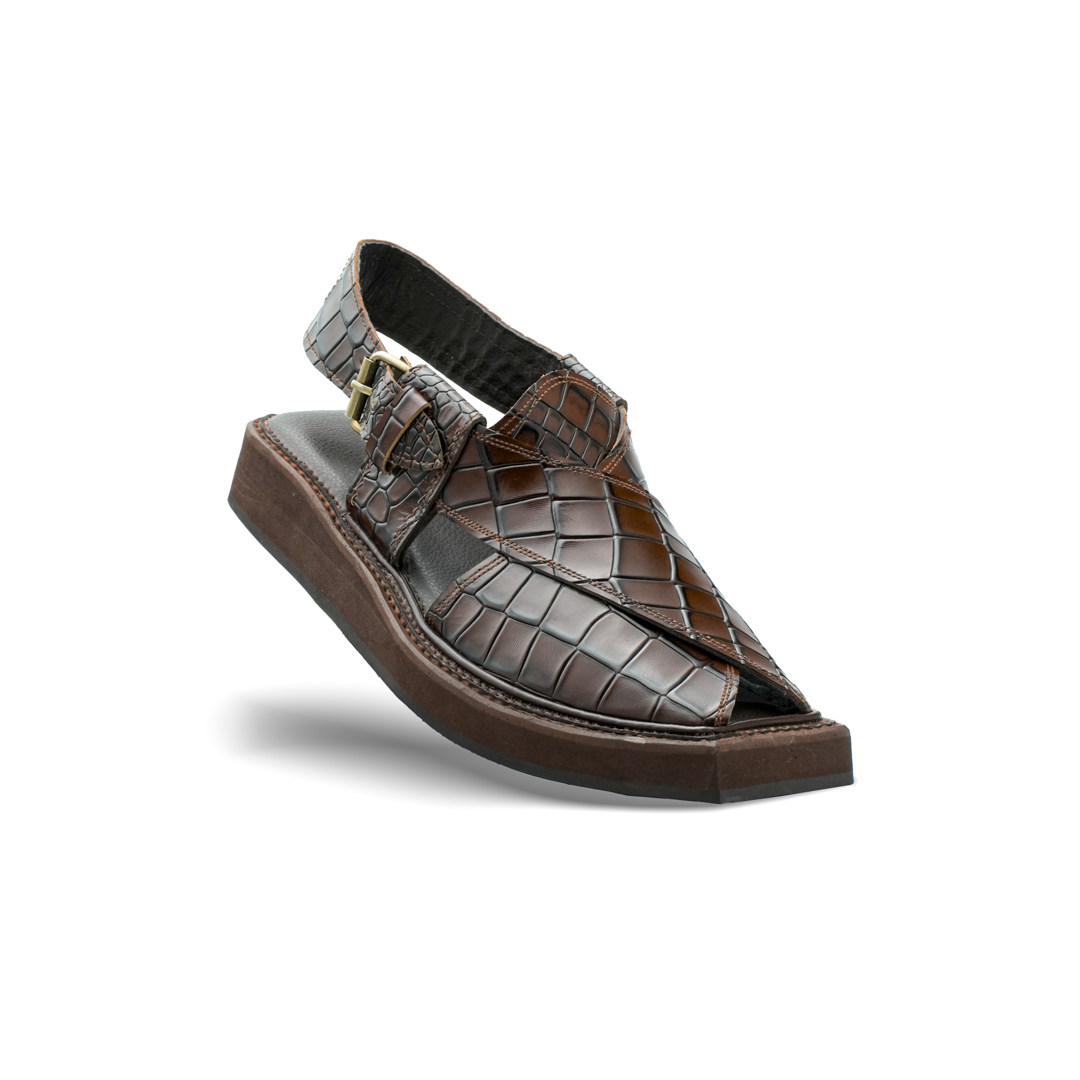 KHAN THE BRAND Awalmir Unique Kaptan featuring intricate embroidery and traditional design on rich fabric.